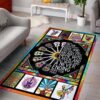 Hippie With A Rock And Roll Rug Carpet