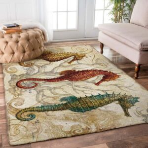 Hippocampus Rug Carpet