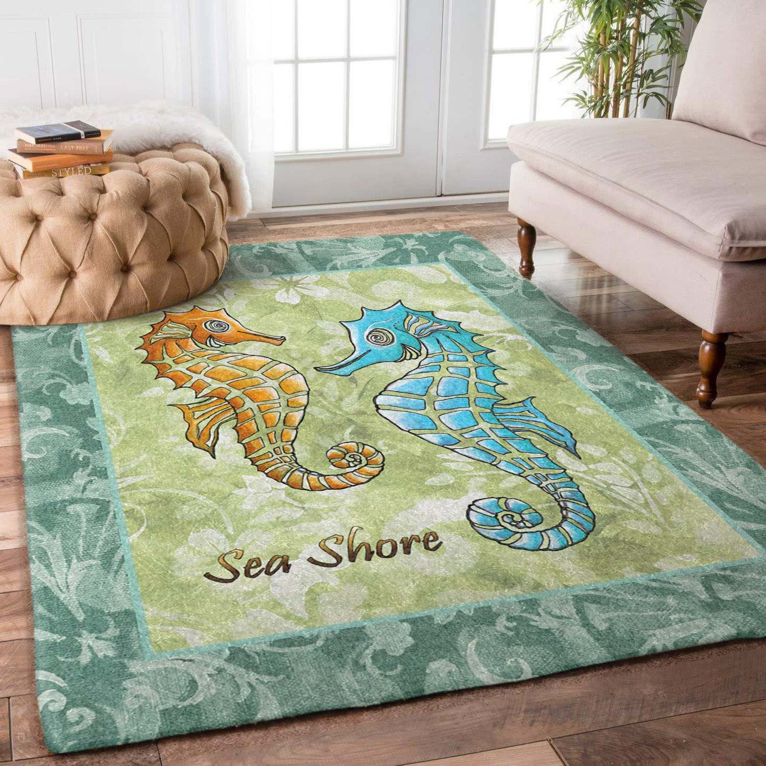 Hippocampus Rug Carpet