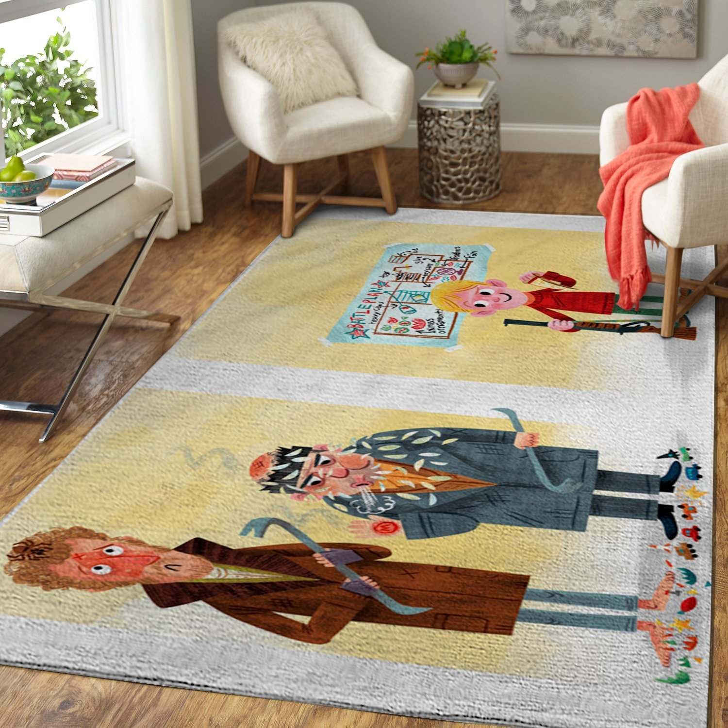 Home Alone Area Rug - Christmas Rug Carpet