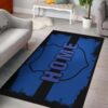 Home Shield Blue Line Area Rug Carpet Carpet KTSR