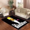 Homer Simpson Godfather Living room carpet rugs
