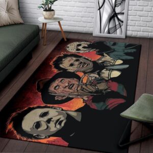 Horror Movie Legends Nice Gift Area Rug Carpet