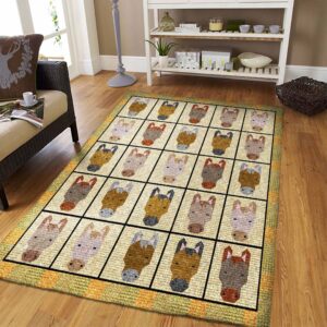 Horse AK93444 Rug Carpet