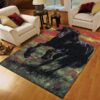 Horse Be Together Area Rug Carpet