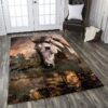Horse Area Rug Carpet