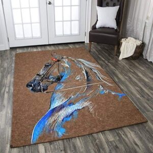 Horse Area Rug Carpet