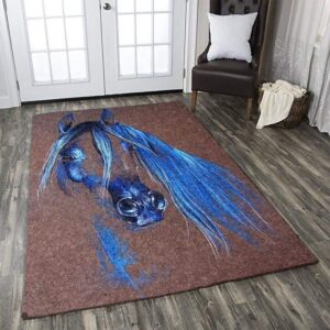 Horse Area Rug Carpet