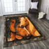 Horse Area Rug Carpet
