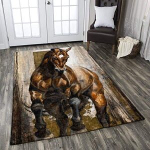 Horse Area Rug Carpet