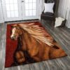 Horse Area Rug Carpet