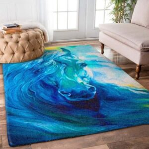 Horse Area Rug Carpet