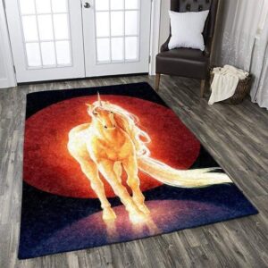 Horse Area Rug Carpet