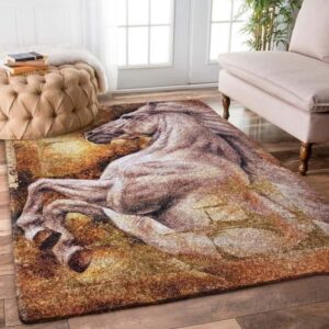 Horse Area Rug Carpet