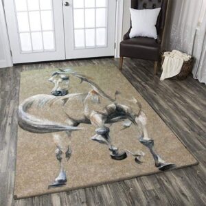Horse Area Rug Carpet
