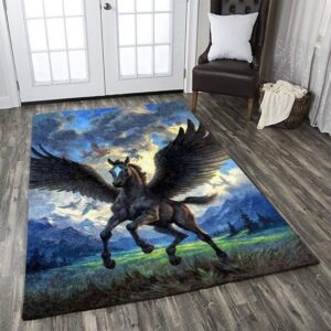 Horse Area Rug Carpet