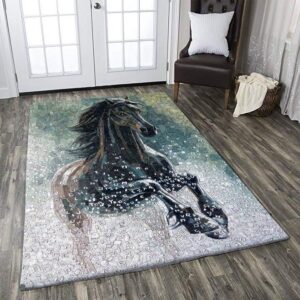 Horse Area Rug Carpet