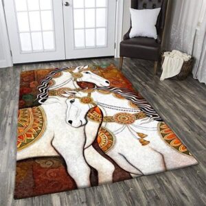 Horse Area Rug Carpet