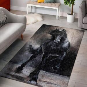 Horse Area Rug Carpet
