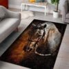 Horse Area Rug Carpet