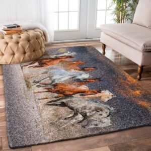Horse Run Rug Carpet