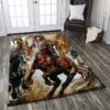 Horse Area Rug Carpet