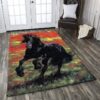 Horse Area Rug Carpet