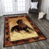 Horse Area Rug Carpet