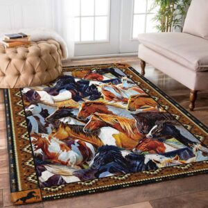 Horse YC23493 Rug Carpet