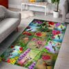 Hummingbird Living Room Rug Carpet