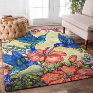 Hummingbirds Rug Carpet