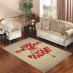 Hunger Games Quotes 3 Living room carpet rugs