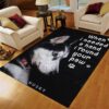 Husky Carrying You Area Rug Carpet