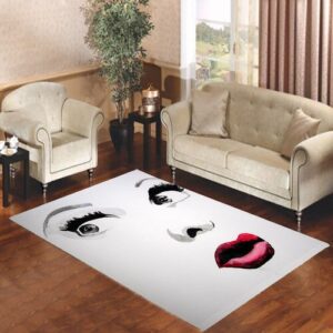 I Love Lucy Shock Face Living room carpet rugs