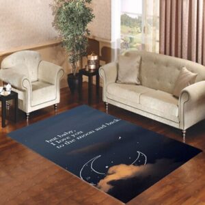 I Love You To The Moon And Back Quotes Living room carpet rugs