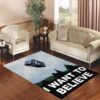I Want to Believe Tardis Box Living room carpet rugs