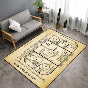 Ice Hockey Rink diagram DAK424