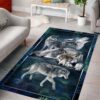 Impressive Wolf Rectangle AM89696 Rug Carpet