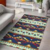 Indigenous Tribes Design Native American Area Rug Carpet