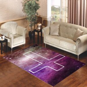 Inverted Cross Galaxy Living room carpet rugs