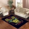 Iron Man Face Light Living room carpet rugs