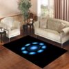 Iron Man Heart 1 Living room carpet rugs