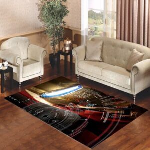 Iron Man Mask Poster Living room carpet rugs