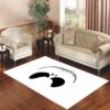 Jack Skellington Face Living room carpet rugs