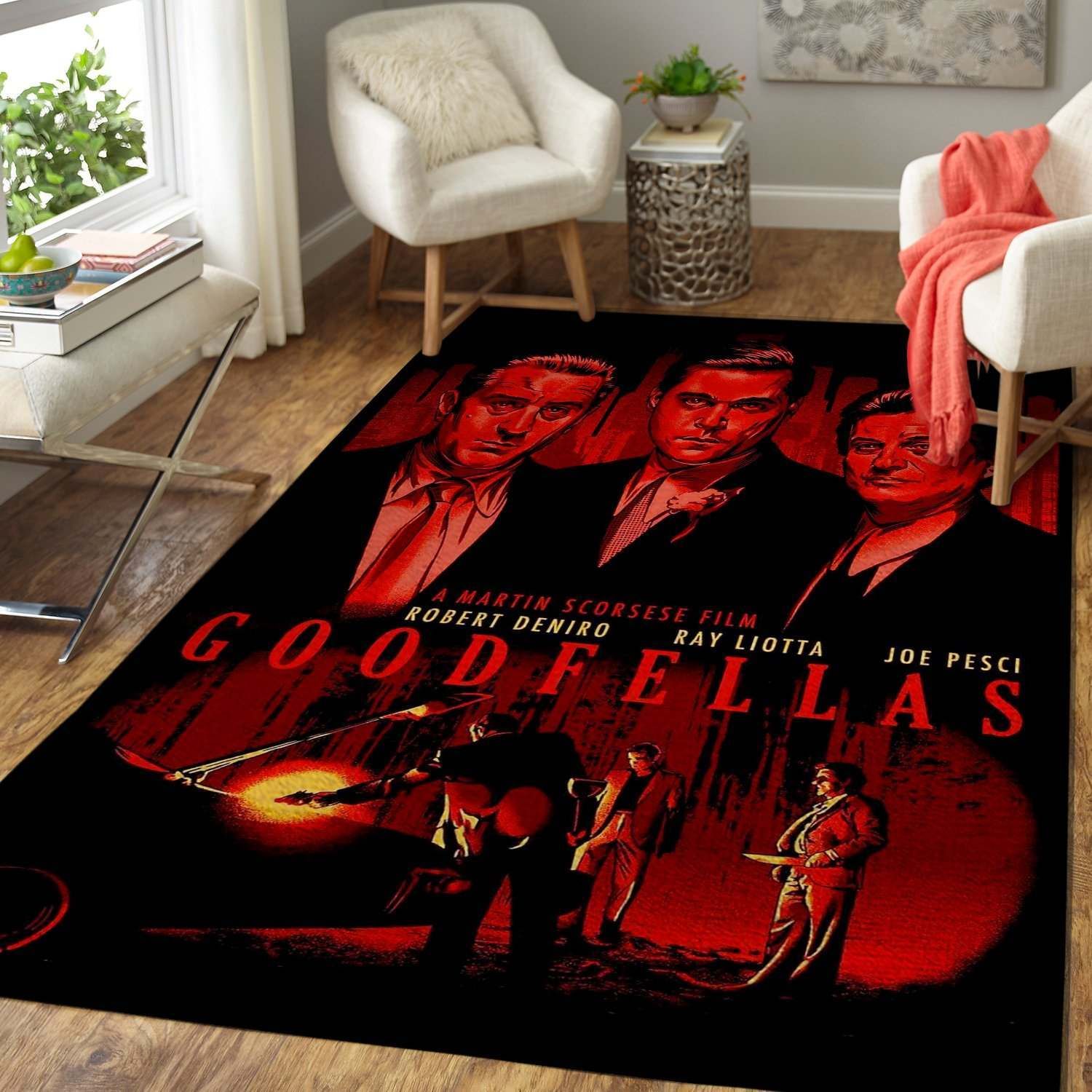 James Conway Henry Hill Tommy DeVito Goodfellas Area Rug - Movie DK58677 Rug Carpet