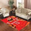 James Harden Red Bkg Living room carpet rugs