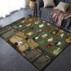 Jimi Hendrix Area Rug Carpet - Floor Rug Carpet - Music Home Decor