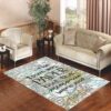 John Green Paper Towns Quotes Cover Living room carpet rugs