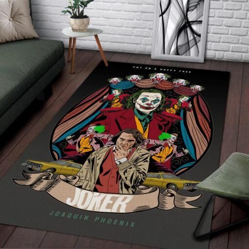 Joker Area Rug Carpet - Joaquin Phoenix