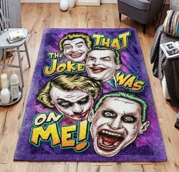 Joker Area Rug / Movie Floor Rug Carpet